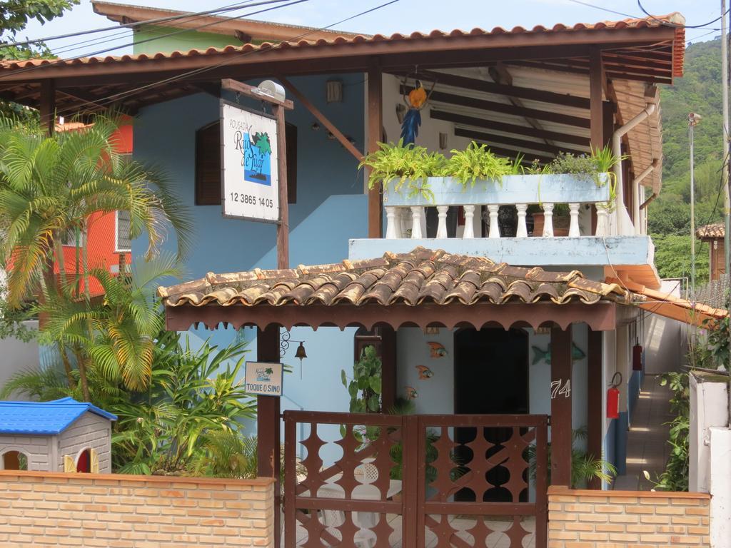 Pousada Raios De Luar Boicucanga Bagian luar foto